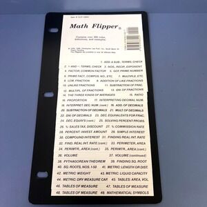 Basic Reference‎ Math Flipper